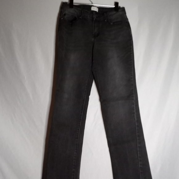 Adam Levine The Patriette Charcoal Gray Denim Women's Jeans Sz. 7/8 - Picture 1 of 6